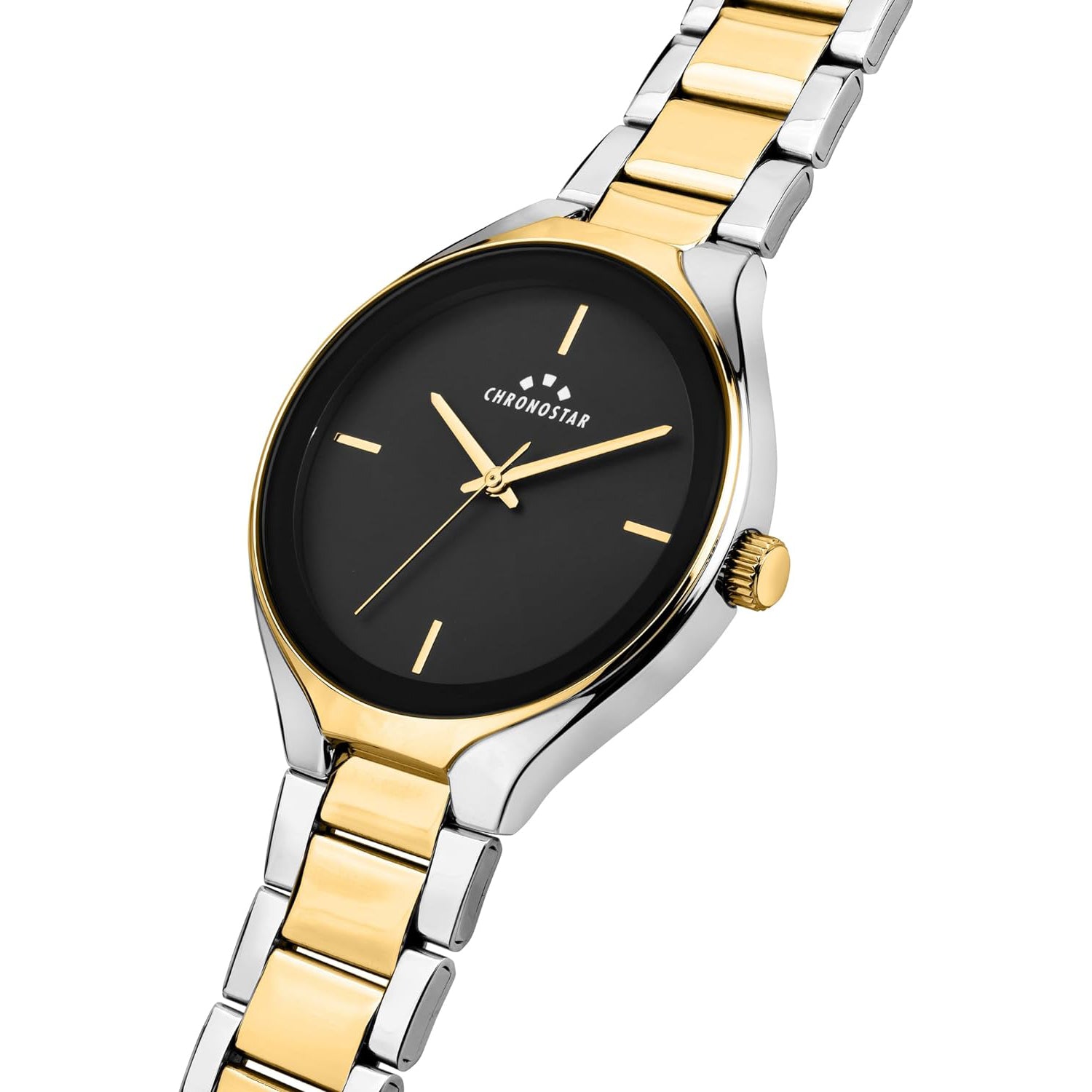 OROLOGIO CHRONOSTAR DESIGN BLACK DIAL |28MM|