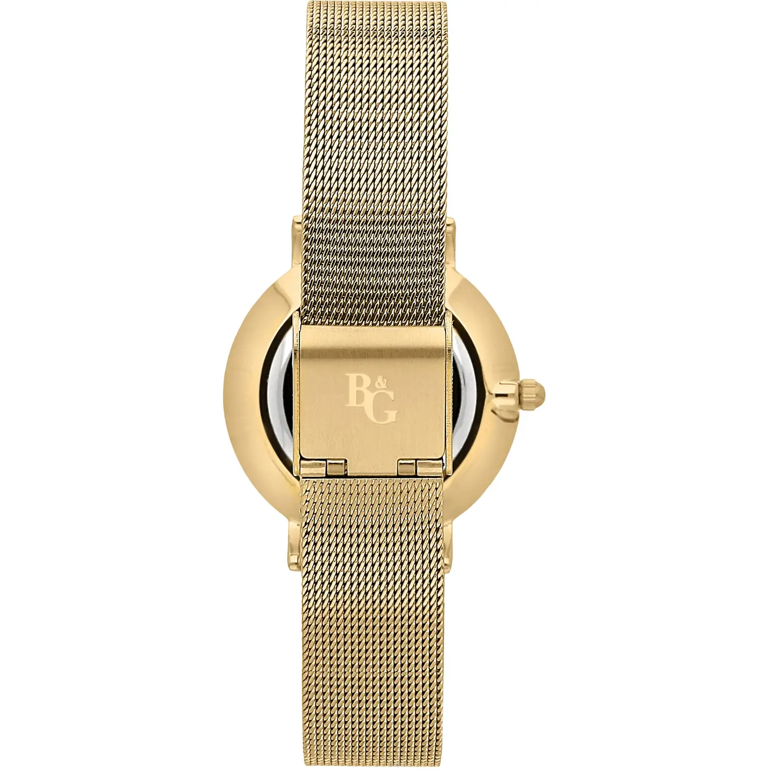 OROLOGIO B&G PREPPY MESH GOLD DIAL |32MM|