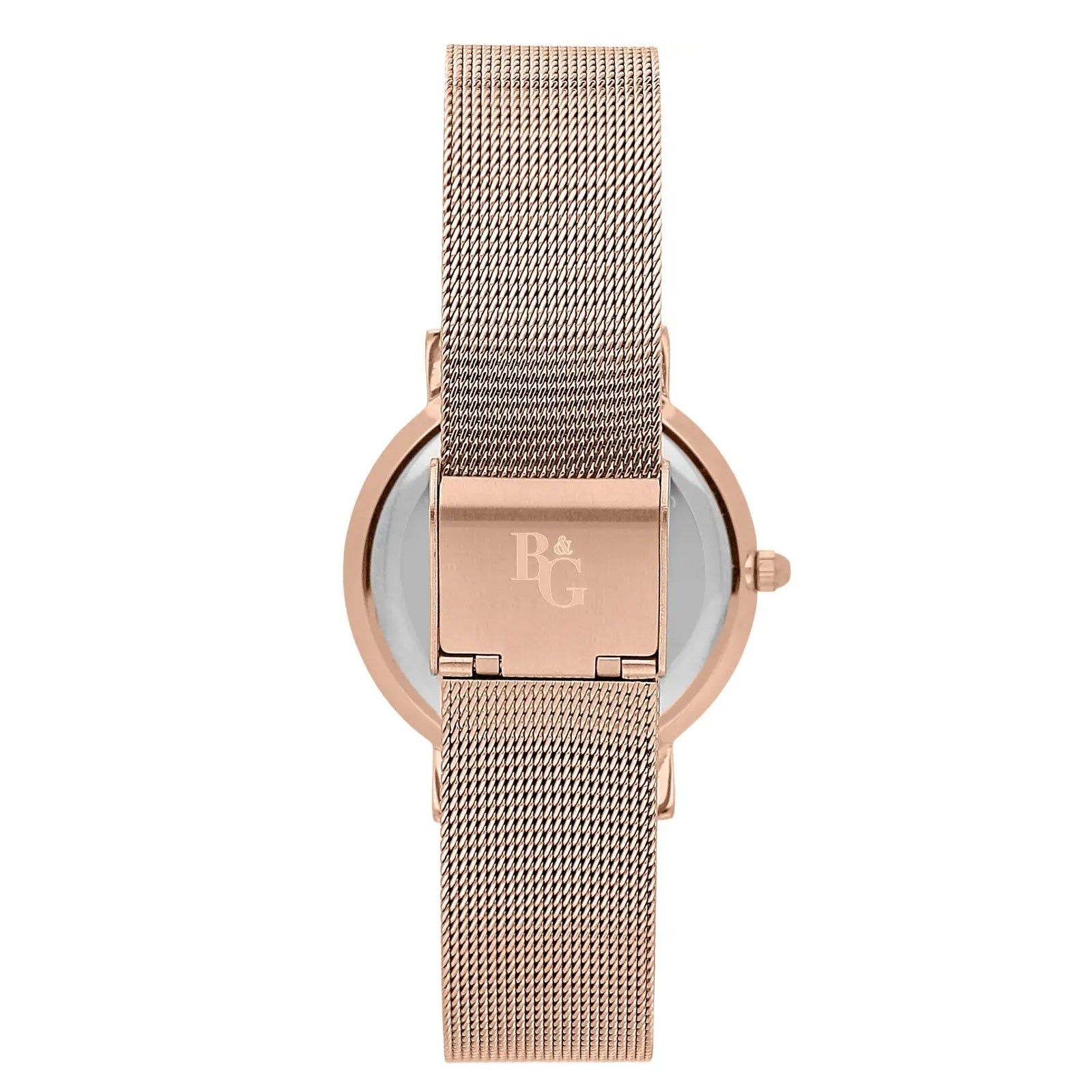 OROLOGIO B&G PREPPY ROSÈ MESH |34MM|