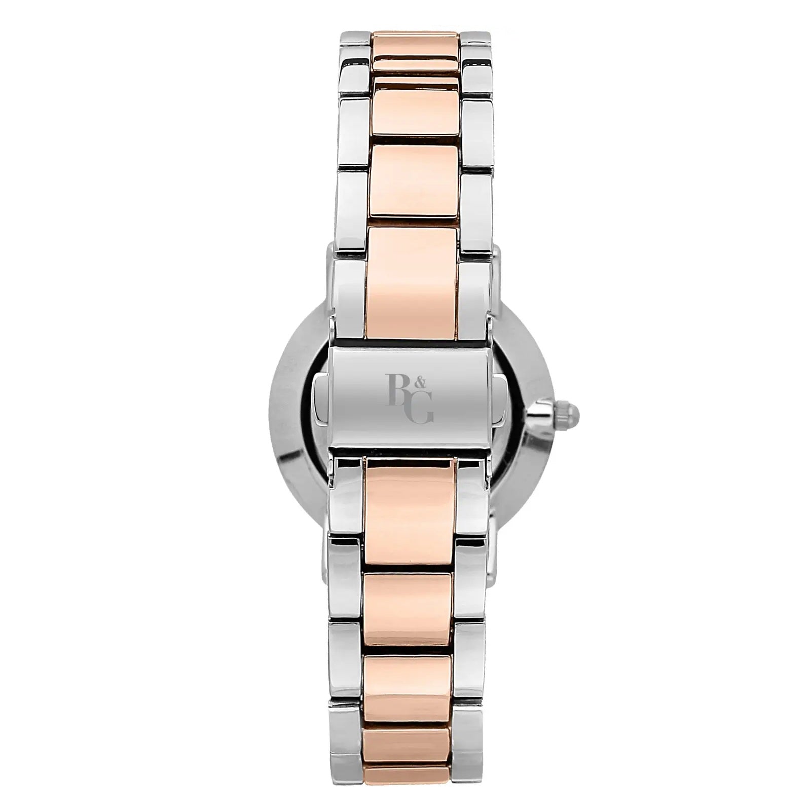 OROLOGIO B&G PREPPY ROSE GOLD SILVER DIAL |32.5MM|