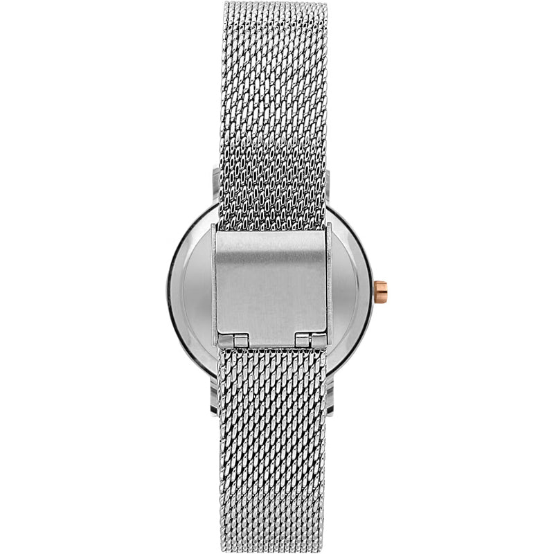 OROLOGIO B&G METROPOL MESH WHITE DIAL |30MM|