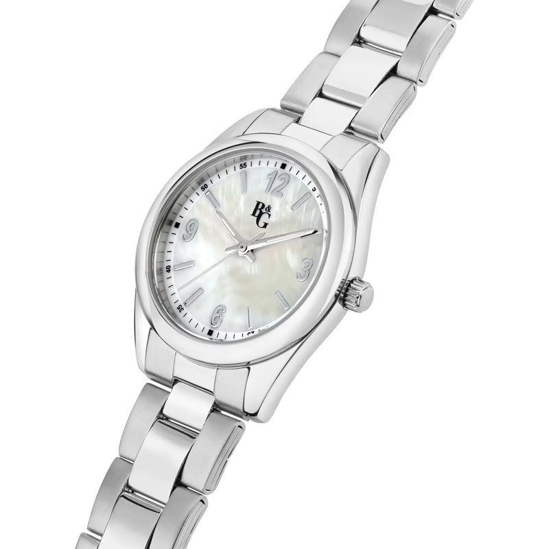 OROLOGIO B&G TIMELESS WHITE MADREPERLA DIAL |31MM|