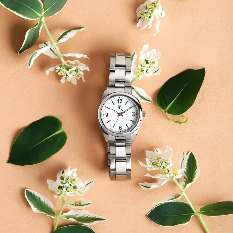 OROLOGIO B&G TIMELESS WHITE MADREPERLA DIAL |31MM|