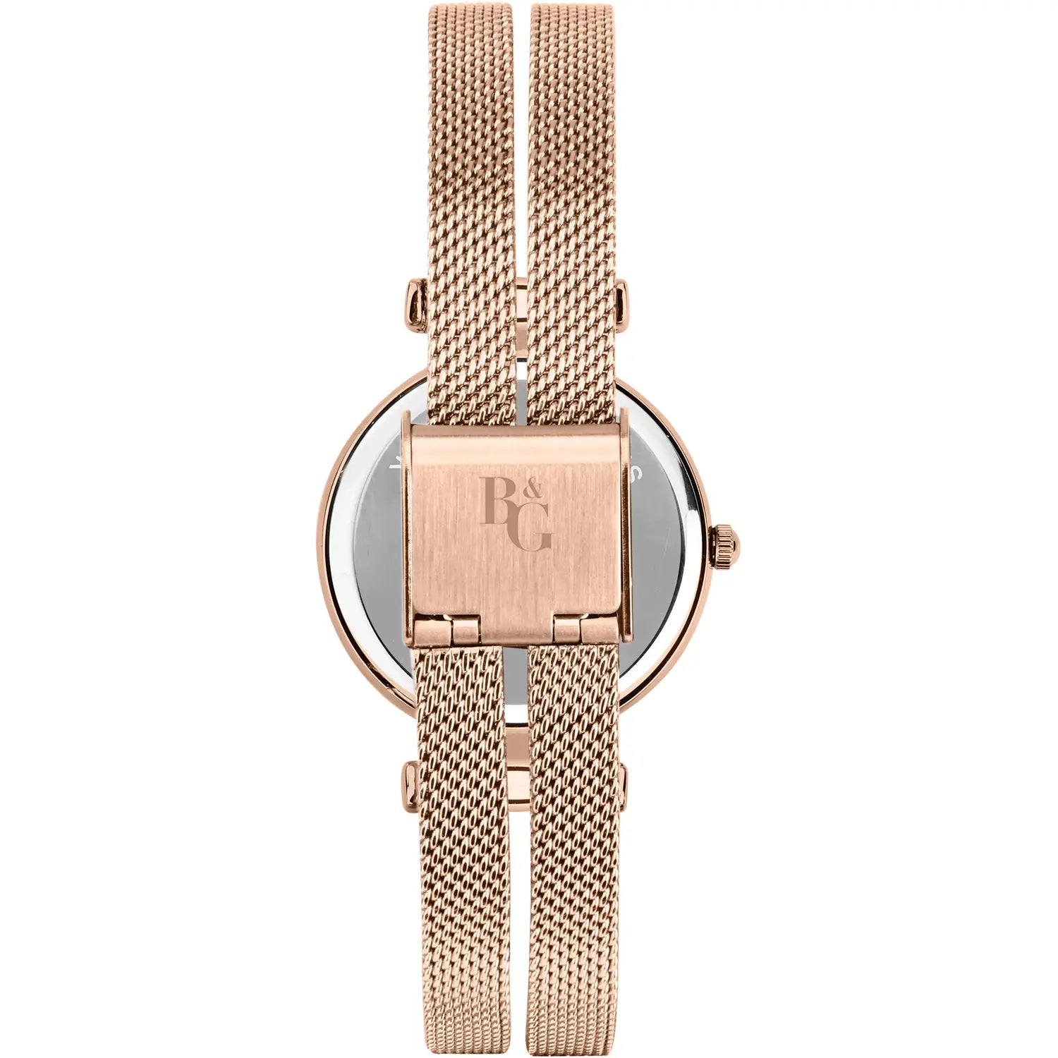 OROLOGIO B&G BLING ROSE GOLD MESH MADREPERLA DIAL |30MM|