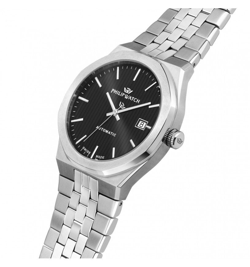 OROLOGIO PHILIP WATCH WINDSURF AUTOMATIC BLACK DIAL |40MM|