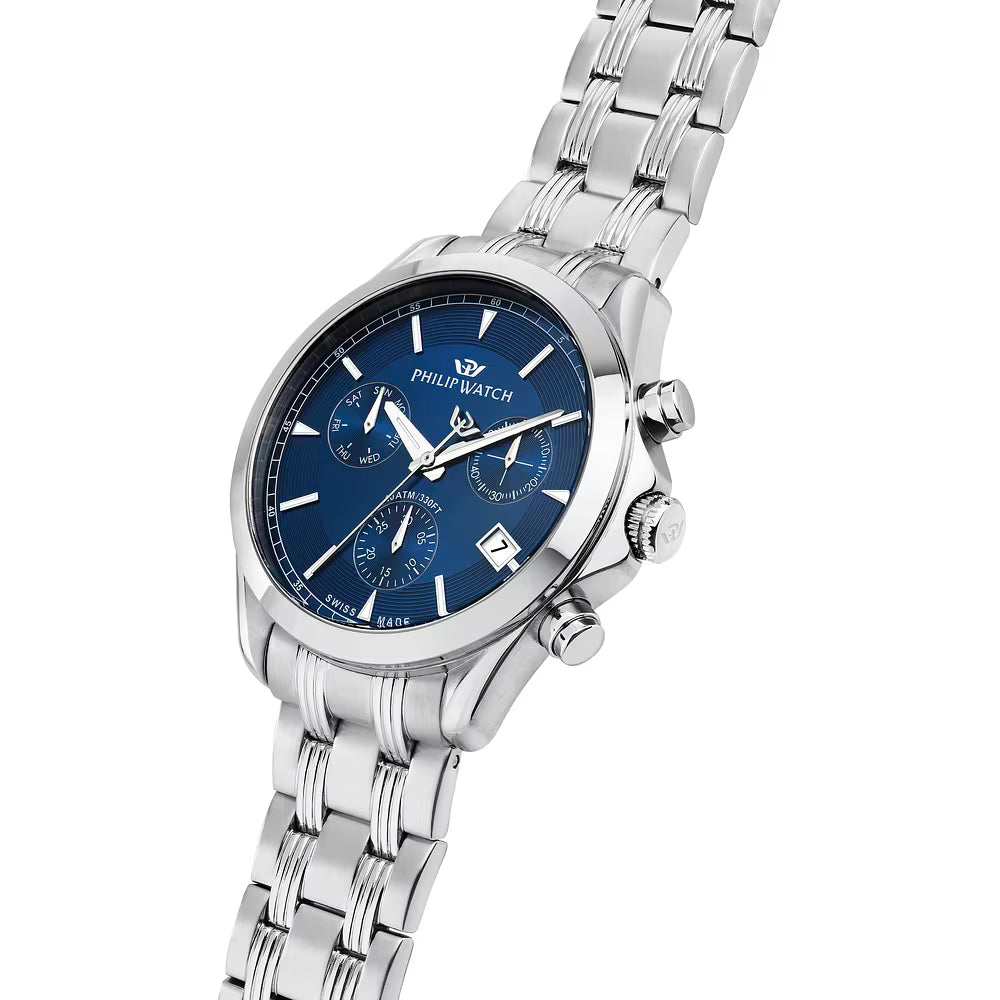 OROLOGIO PHILIP WATCH BLAZE CHRONO BLUE DIAL |41MM|