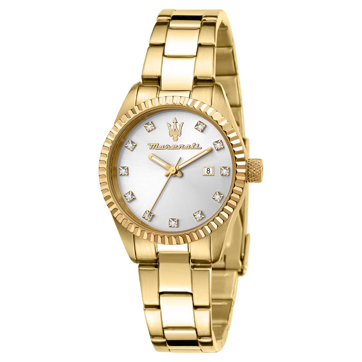 OROLOGIO MASERATI COMPETIZIONE DIAMOND GOLD |31MM|