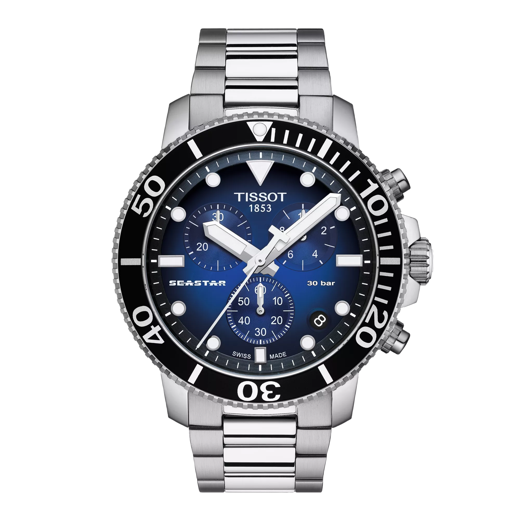 OROLOGIO TISSOT SEASTAR 1000 CHRONOGRAPH BLU |45.5MM|