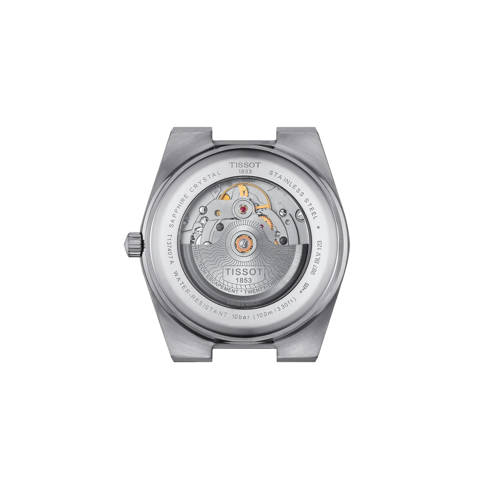 OROLOGIO TISSOT PRX POWERMATIC 80 BLU GHIACCIO SFUMATO|40MM|