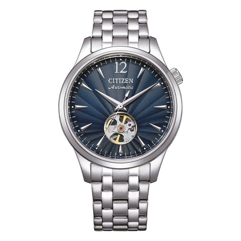 OROLOGIO CITIZEN MECCANICO AUTOMATIC BLU DIAL |40MM|